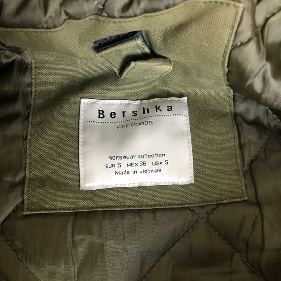 Green Army Winter Parka Luxury - Picture 4 of 10
